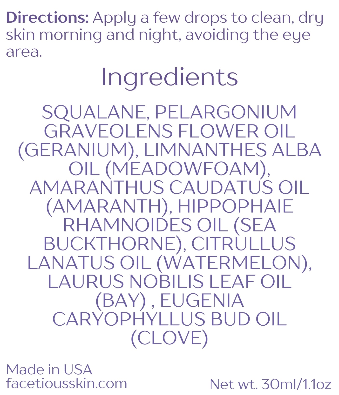 Fvck Off! Acne and Blemish Targeting Ampoule Oil Serum for Clear Skin